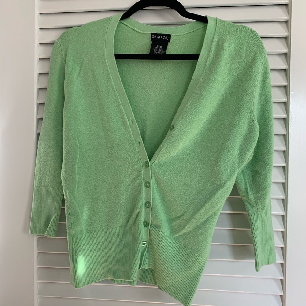 Light green sweater